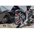 CNC Racing Water Pump Crash Bar Engine Protector for the Ducati DesertX